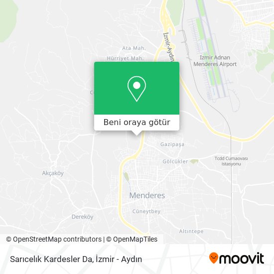 Sarıcelık Kardesler Da harita