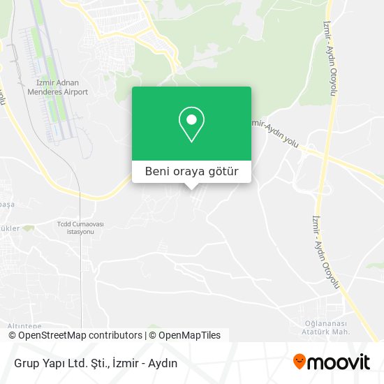 Grup Yapı Ltd. Şti. harita