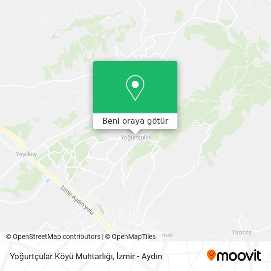 Yoğurtçular Köyü Muhtarlığı harita