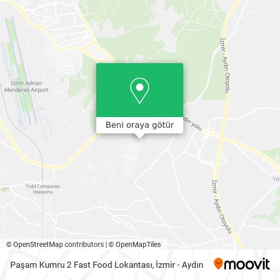Paşam Kumru 2 Fast Food Lokantası harita
