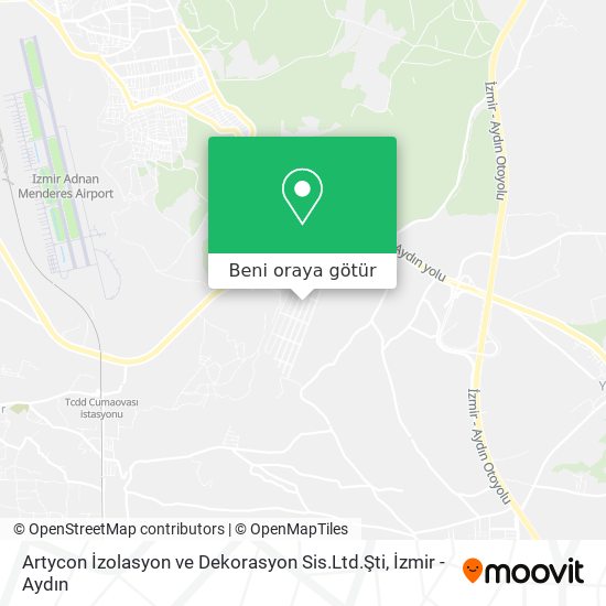 Artycon İzolasyon ve Dekorasyon Sis.Ltd.Şti harita