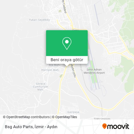 Bsg Auto Parts harita