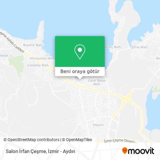 Salon İrfan Çeşme harita