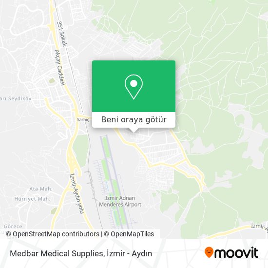 Medbar Medical Supplies harita