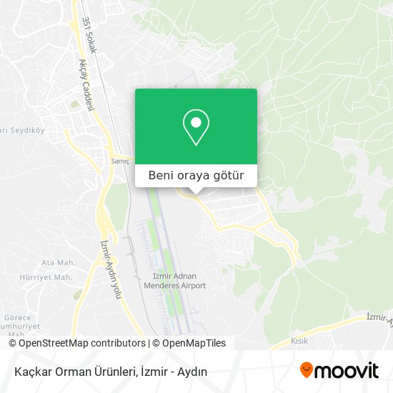 Kaçkar Orman Ürünleri harita