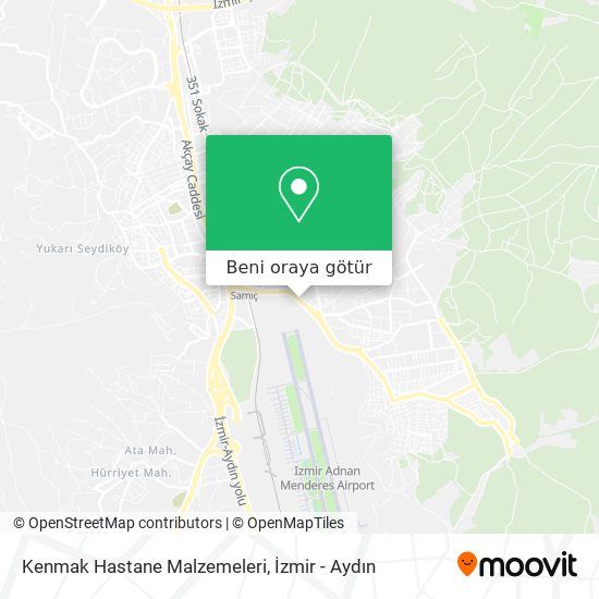 Kenmak Hastane Malzemeleri harita