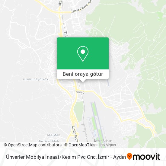 Ünverler Mobilya İnşaat / Kesim Pvc Cnc harita
