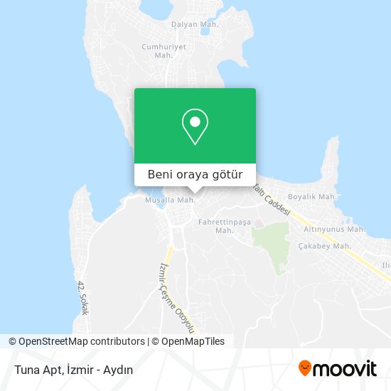Tuna Apt harita