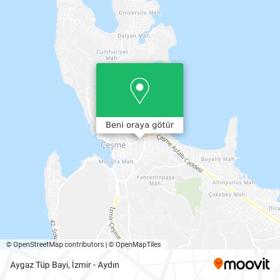 Aygaz Tüp Bayi harita