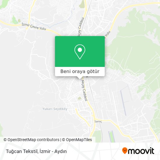 Tuğcan Tekstil harita