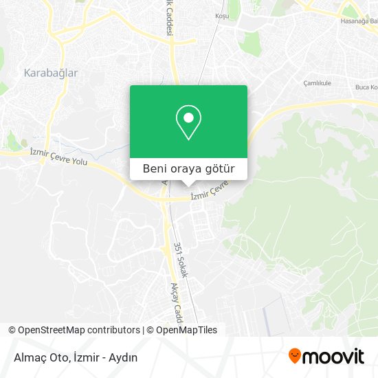 Almaç Oto harita