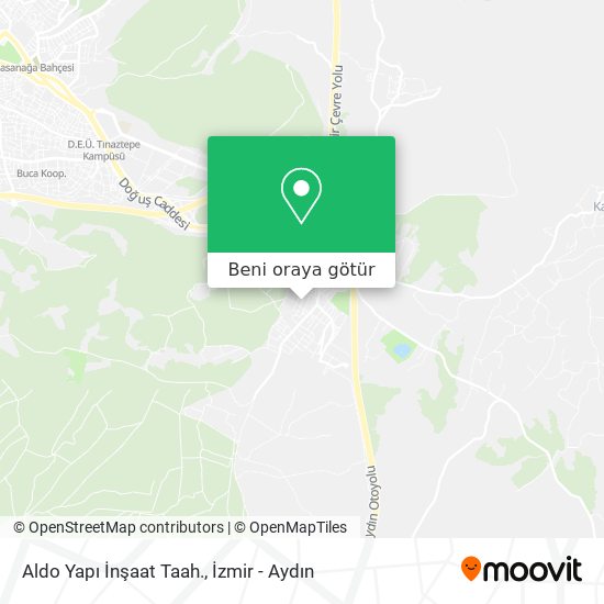 Aldo Yapı İnşaat Taah. harita