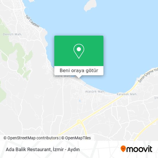 Ada Balik Restaurant harita