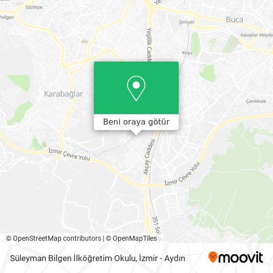 Süleyman Bilgen İlköğretim Okulu harita