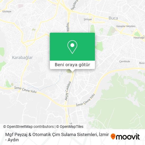Mgf Peyzaj & Otomatik Çim Sulama Sistemleri harita