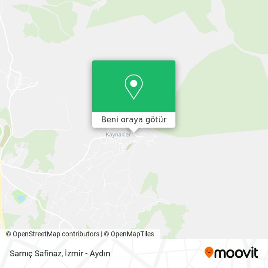 Sarnıç Safinaz harita