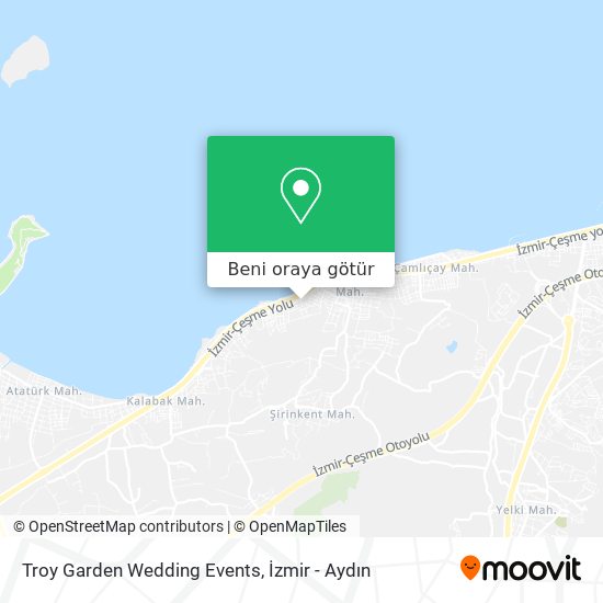 Troy Garden Wedding Events harita