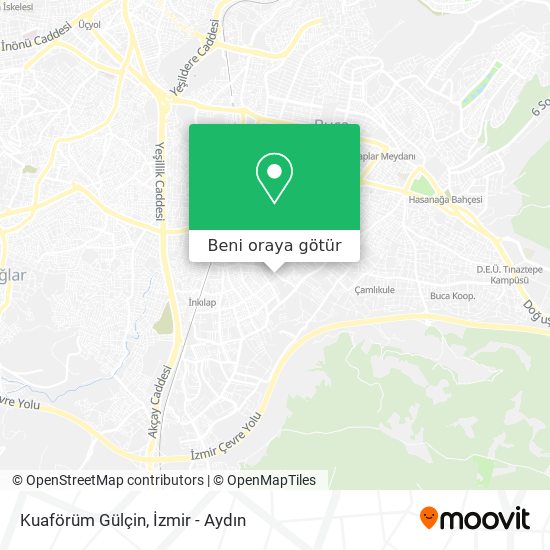 Kuaförüm Gülçin harita