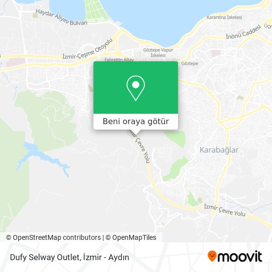 Dufy Selway Outlet harita