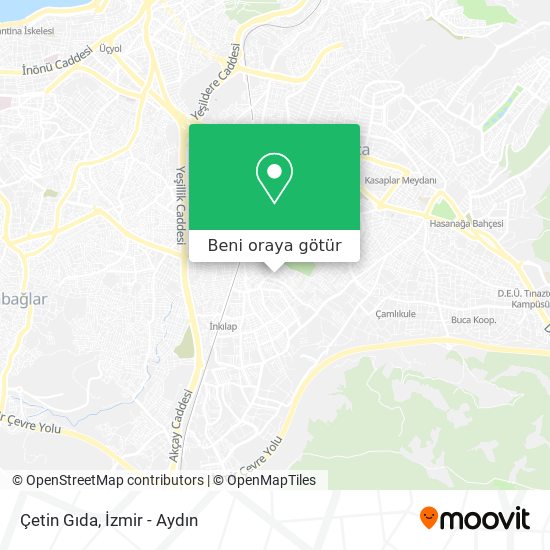 Çetin Gıda harita