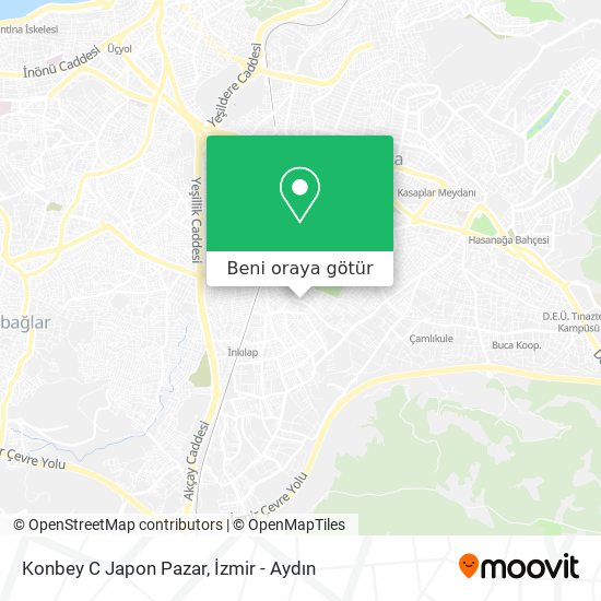 Konbey C Japon Pazar harita