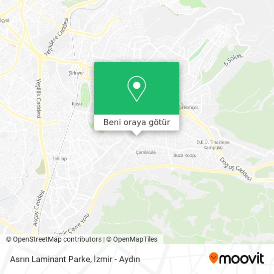 Asrın Laminant Parke harita