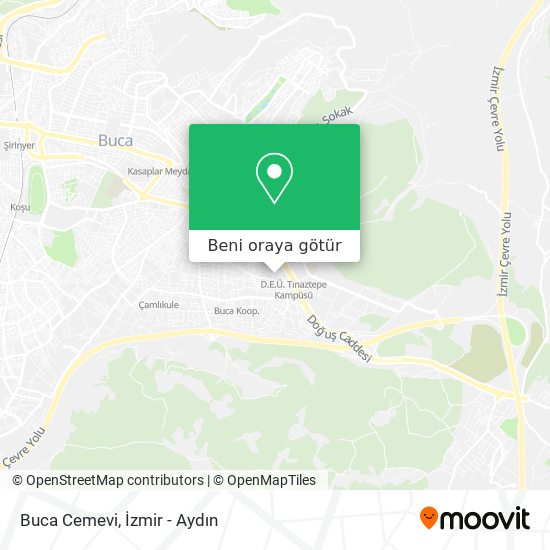 Buca Cemevi harita