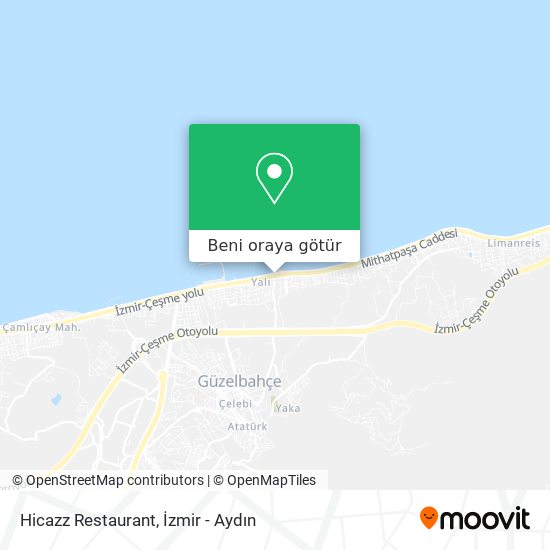 Hicazz Restaurant harita