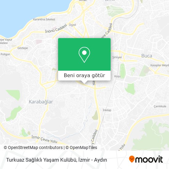 Turkuaz Sağlıklı Yaşam Kulübü harita