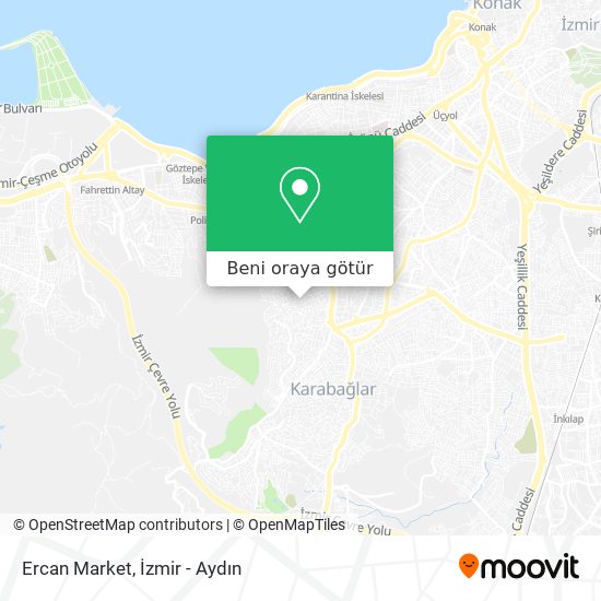 Ercan Market harita