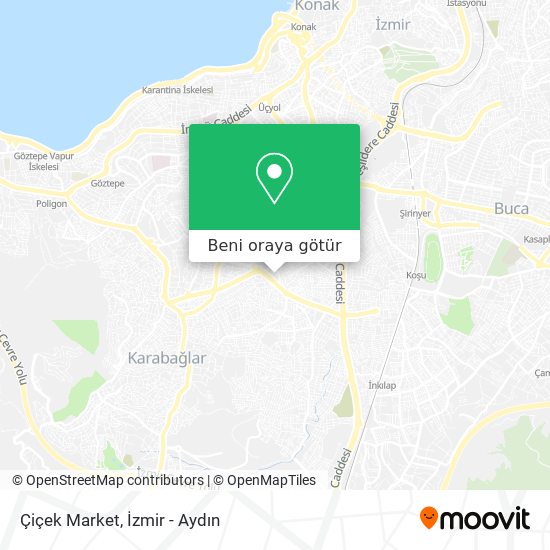 Çiçek Market harita