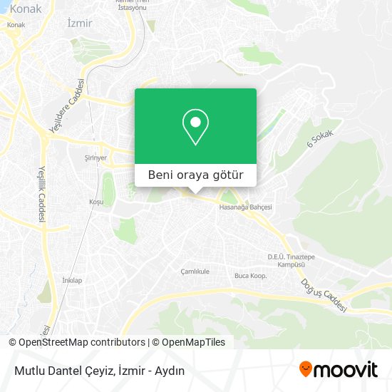 Mutlu Dantel Çeyiz harita