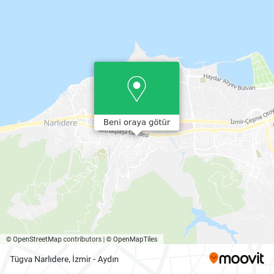 Tügva Narlıdere harita