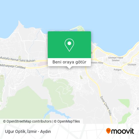 Uğur Optik harita