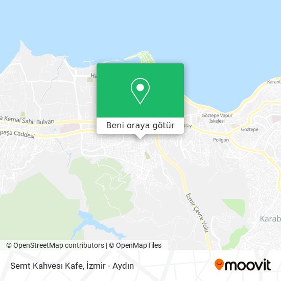Semt Kahvesı Kafe harita