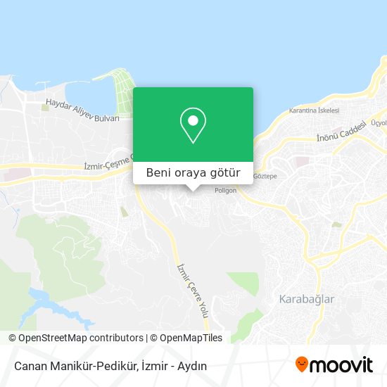Canan Manikür-Pedikür harita