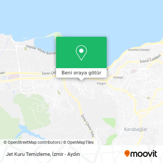 Jet Kuru Temizleme harita