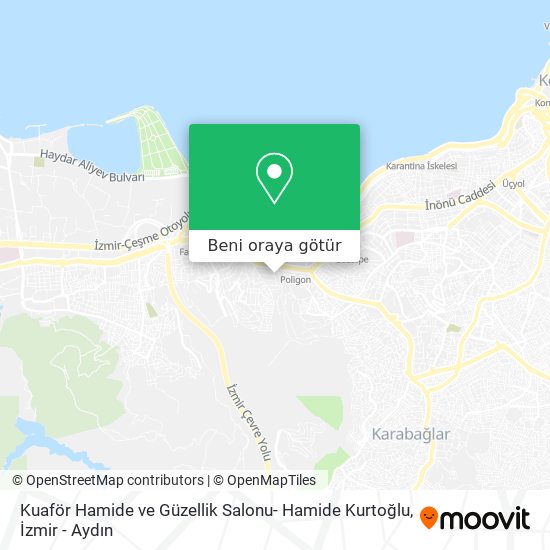 Kuaför Hamide ve Güzellik Salonu- Hamide Kurtoğlu harita
