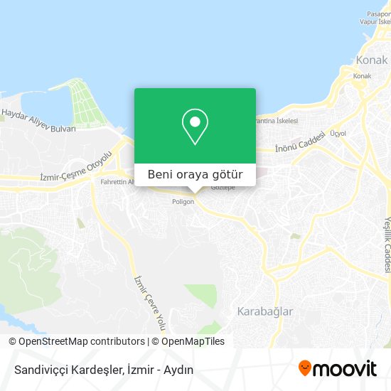 Sandiviççi Kardeşler harita