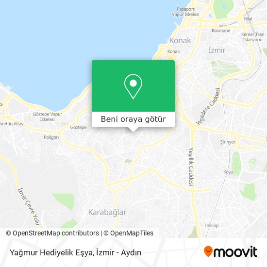 Yağmur Hediyelik Eşya harita