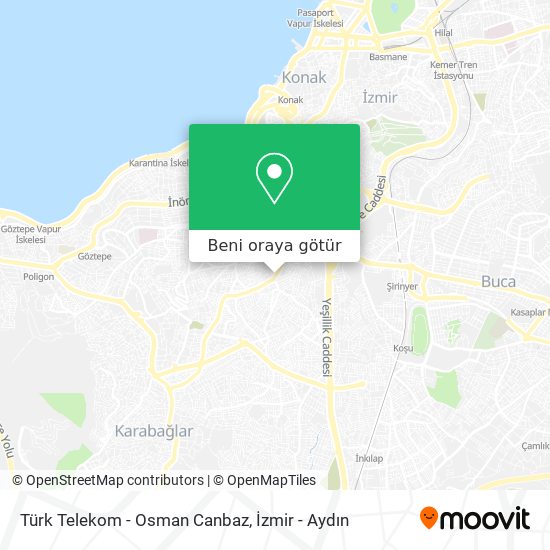Türk Telekom - Osman Canbaz harita