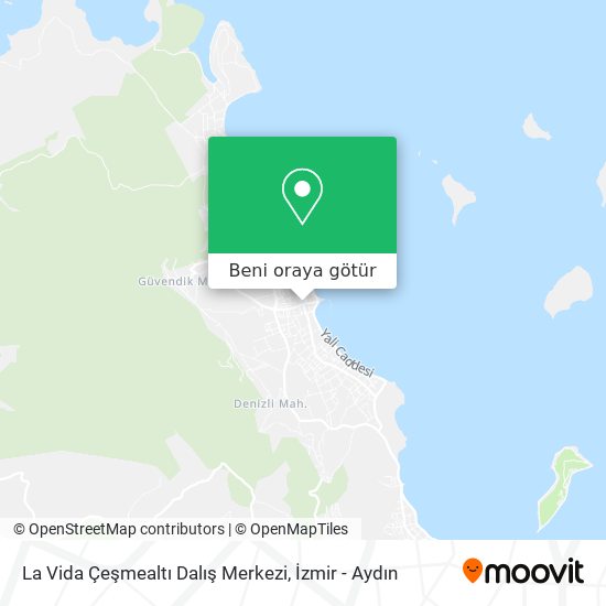 La Vida Çeşmealtı Dalış Merkezi harita