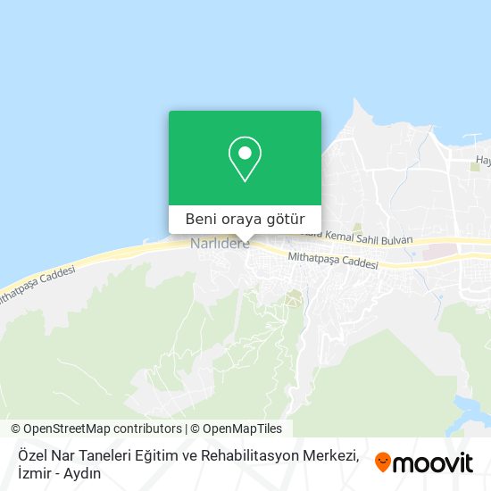 Özel Nar Taneleri Eğitim ve Rehabilitasyon Merkezi harita