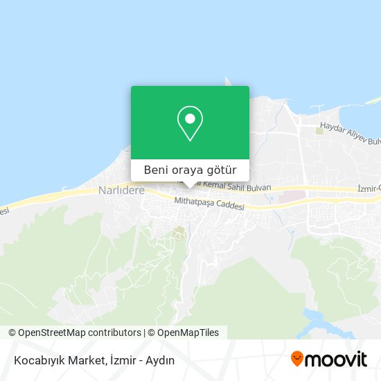 Kocabıyık Market harita