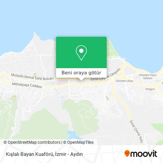 Kışlalı Bayan Kuaförü harita