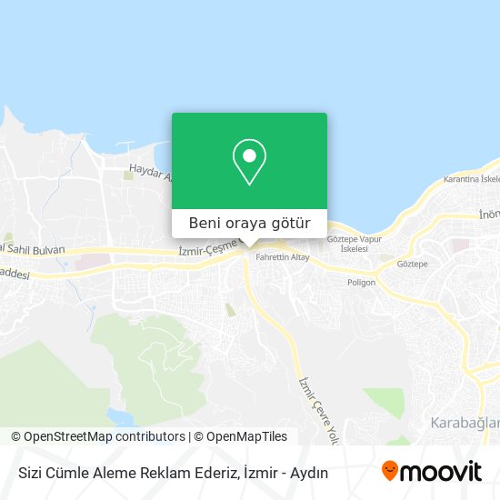 Sizi Cümle Aleme Reklam Ederiz harita