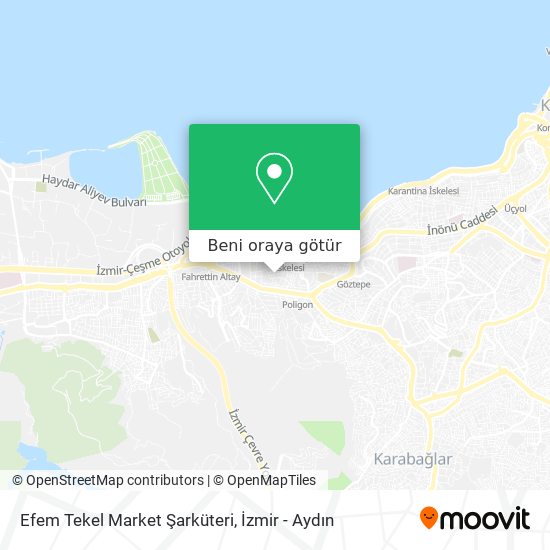 Efem Tekel Market Şarküteri harita
