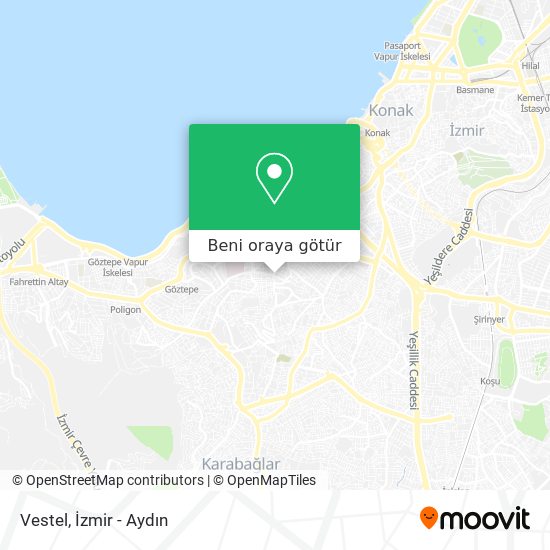 Vestel harita