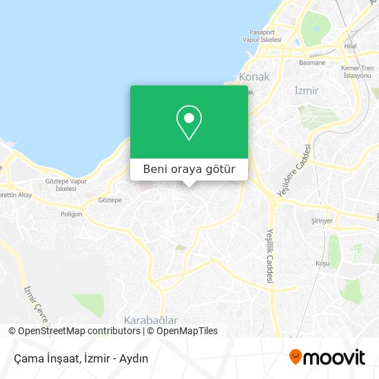Çama İnşaat harita