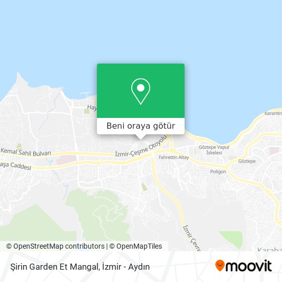 Şirin Garden Et Mangal harita